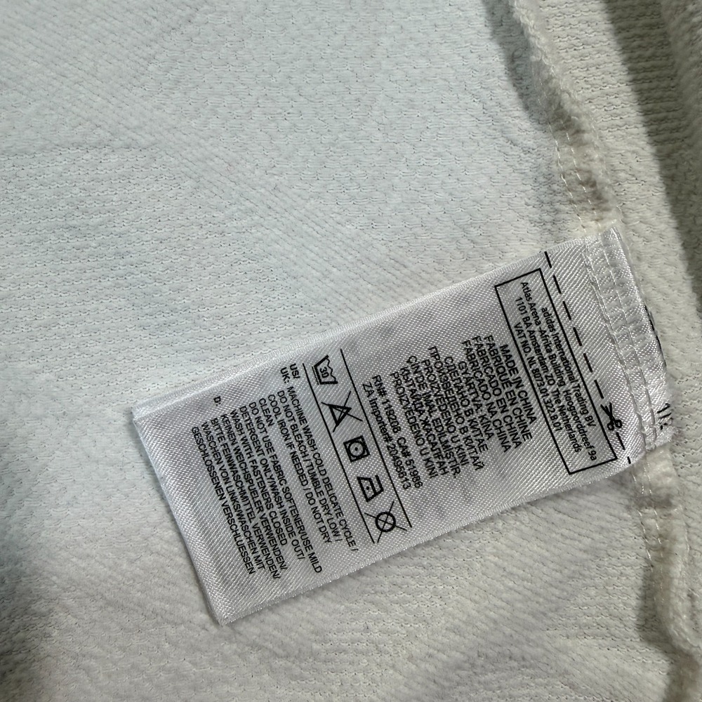 Reebok Hoodie Women XS White Full Zip UFC Fighter Performance Jacket - Picture 6 of 9